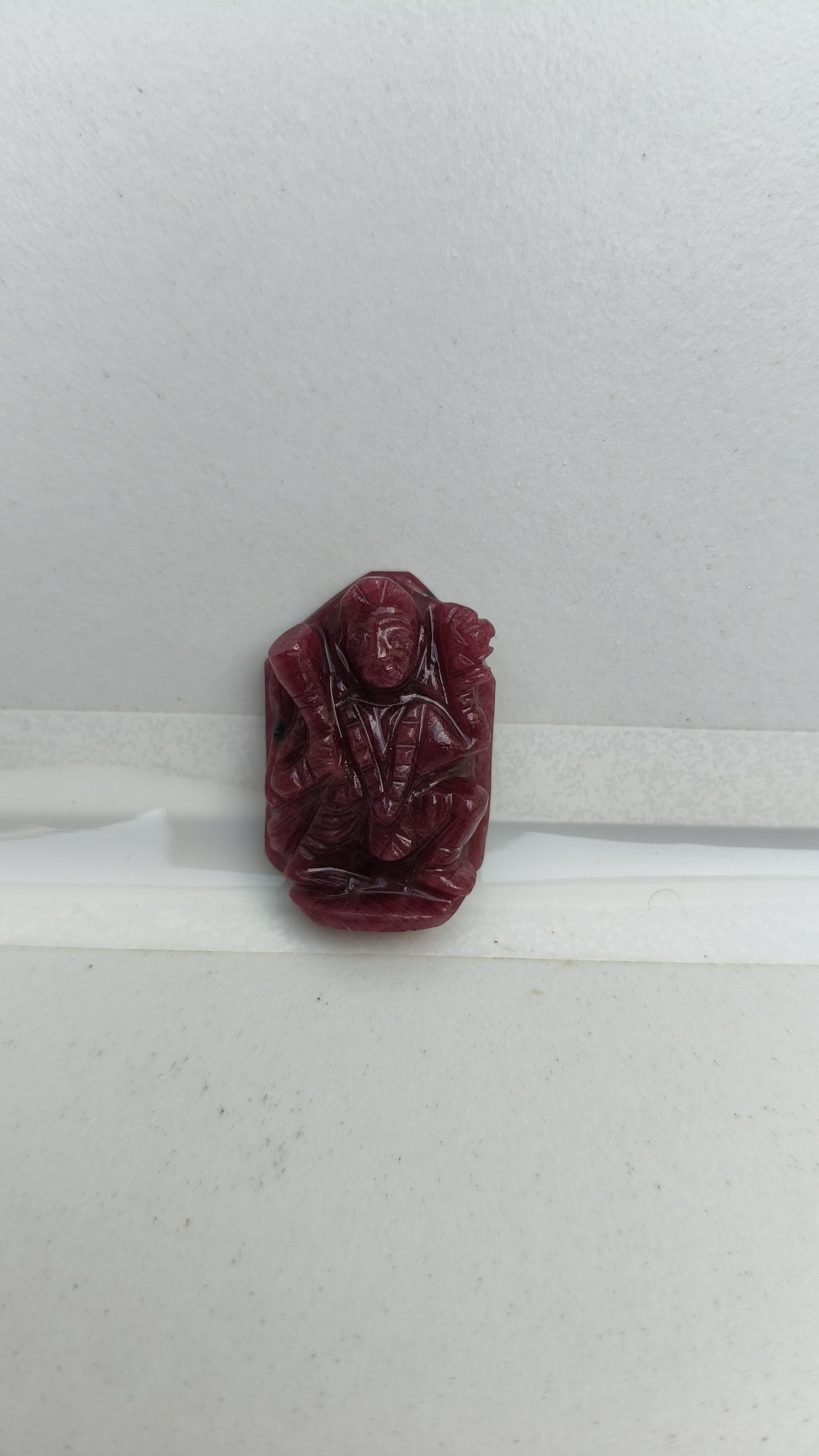 RUBY HANYMAN JI, MANAK HANUMAN JI, HANUMAN JI CARVING, GEM CARVING, MARUTI CARVING, NATURAL STONE HANUMAN JI,